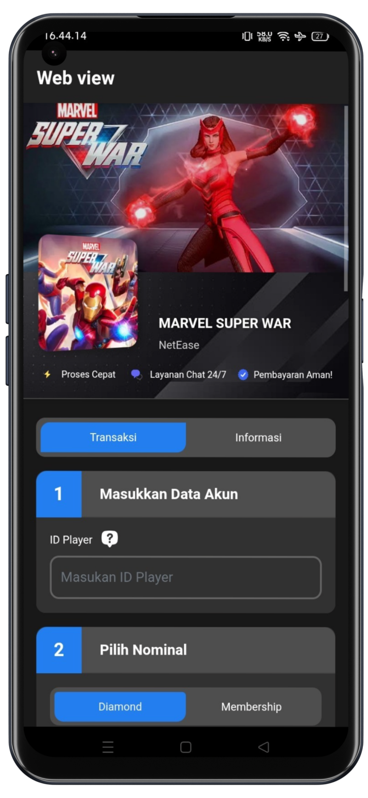 Marvel Super War
