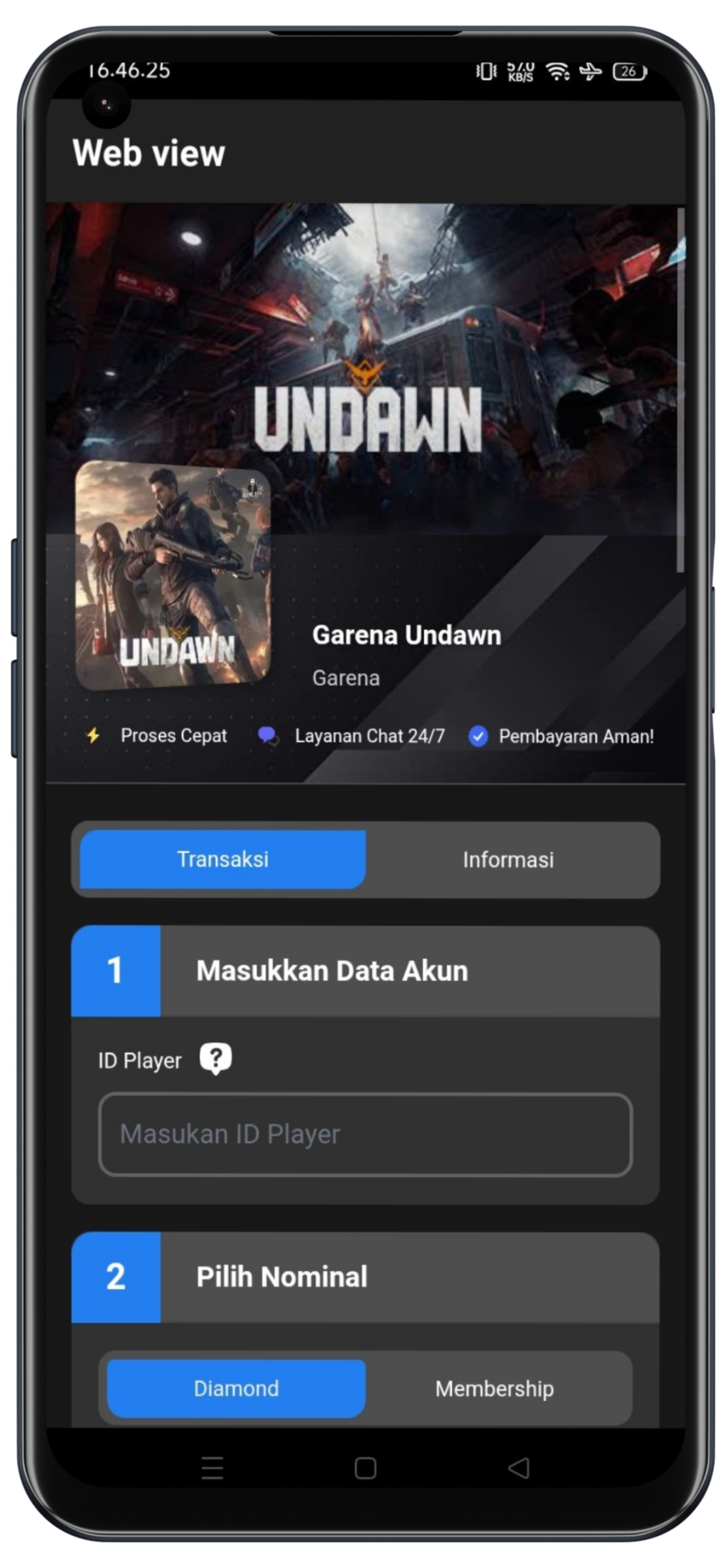 Garena Undawn