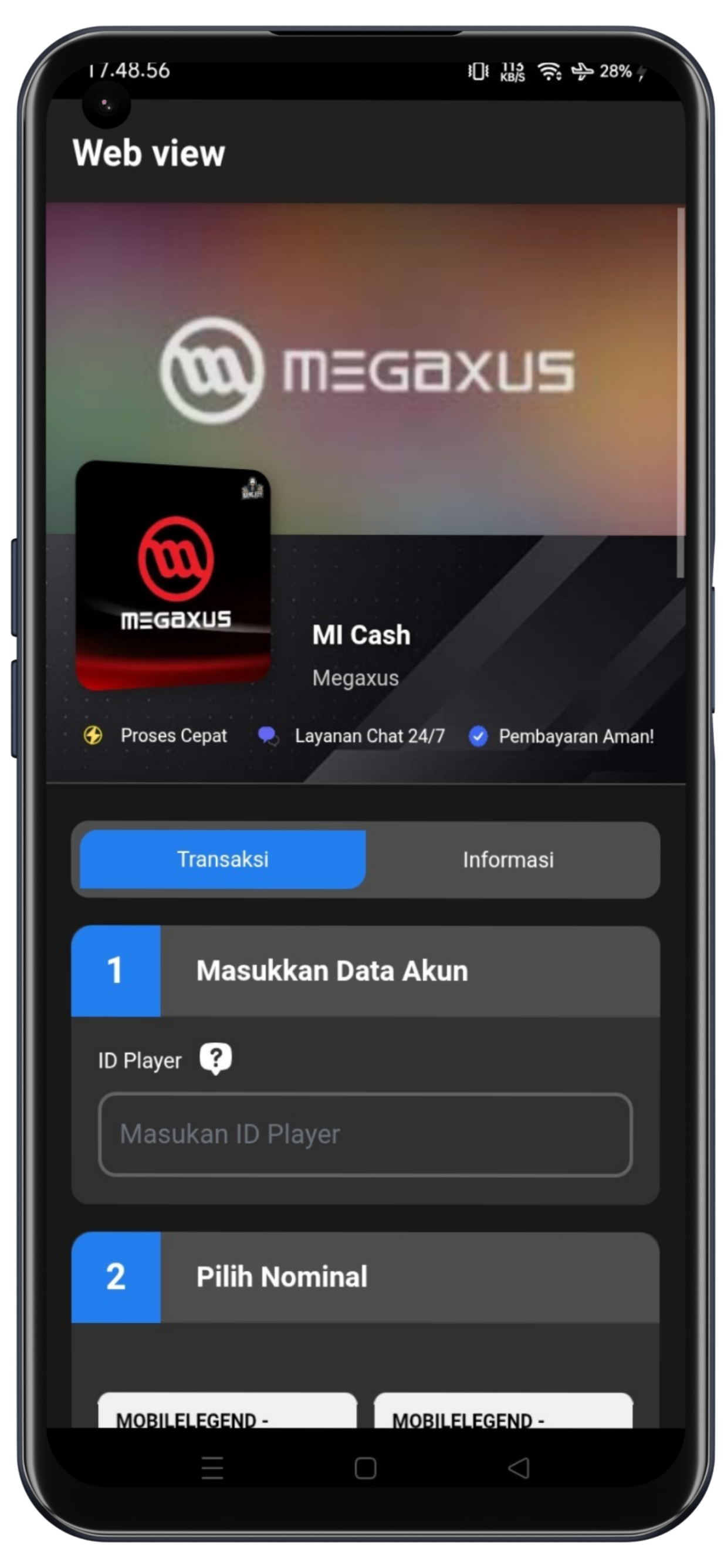 Megaxus Mi Cash