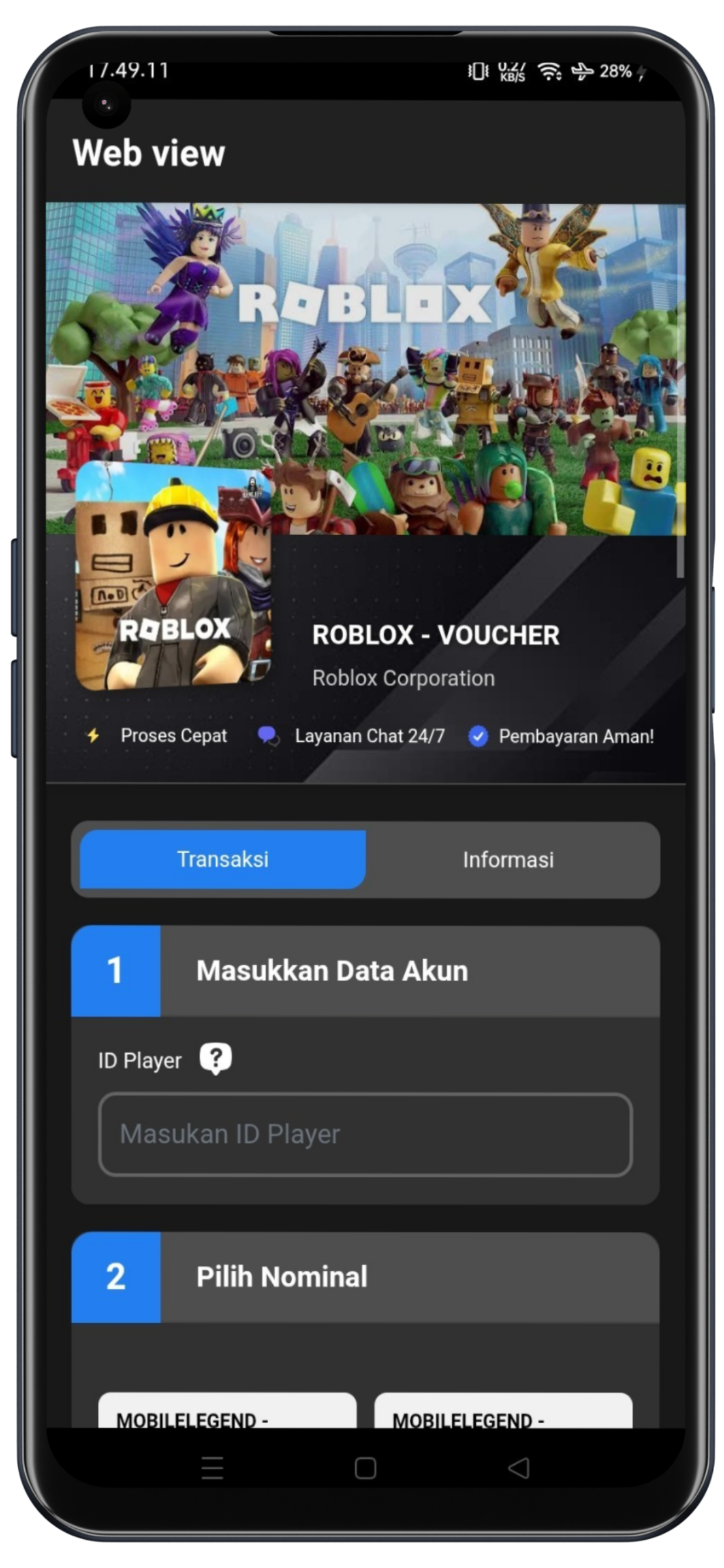 Roblox Voucher